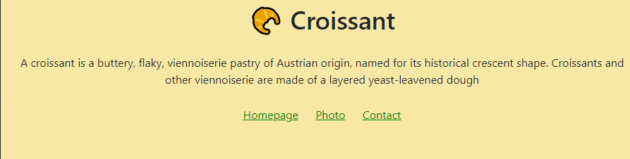 My Croissant App